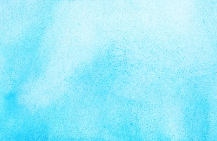Lavis d'aquarelle bleue, nuances claires à foncées.