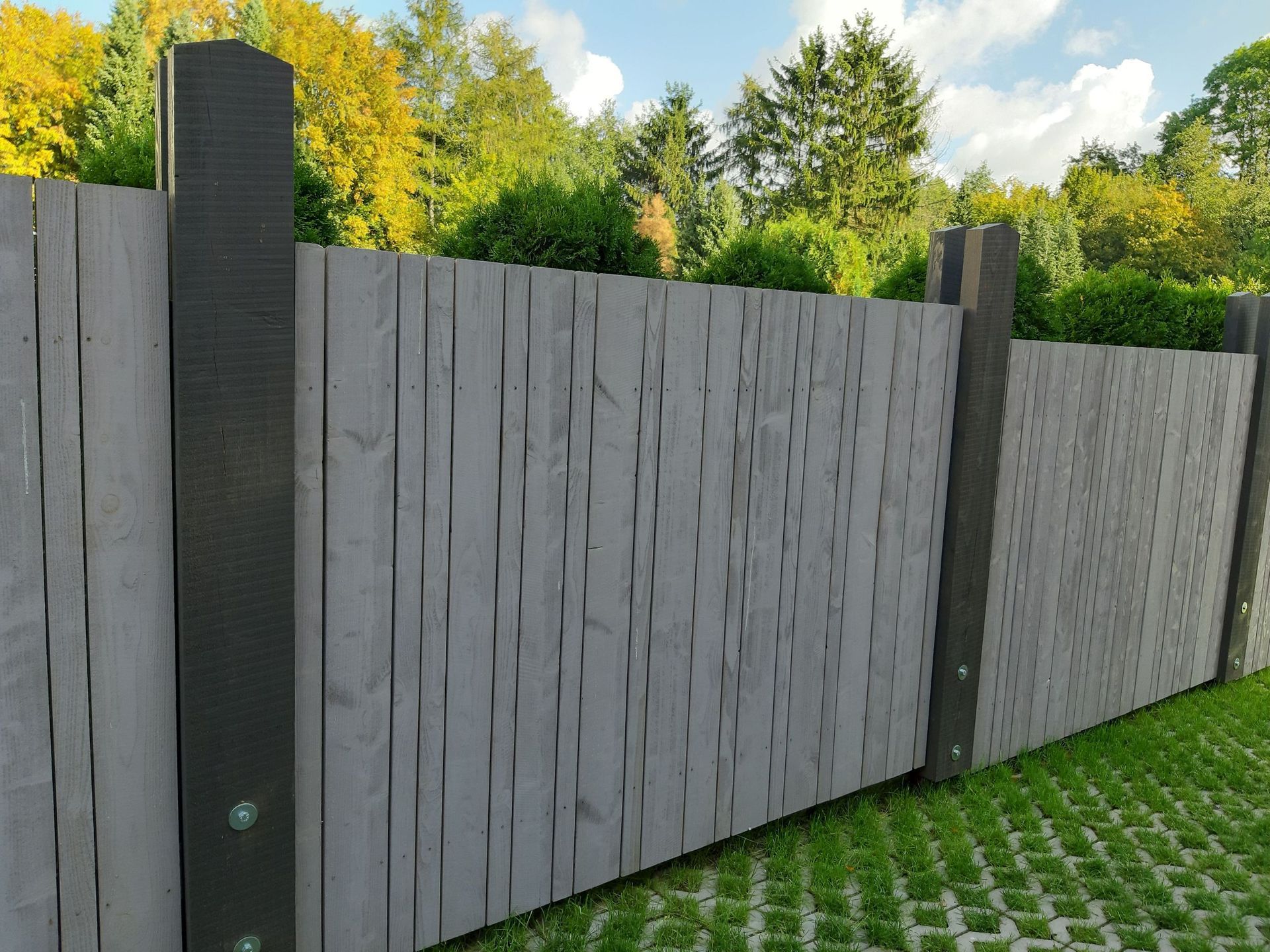 Beispiel Zaun Zimmereiarbeit