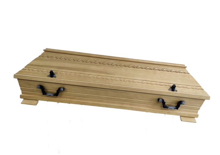 Sarg: Blätterranke, natur