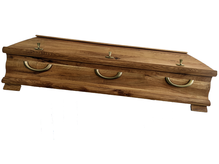 Sarg: Eiche, massiv, geölt