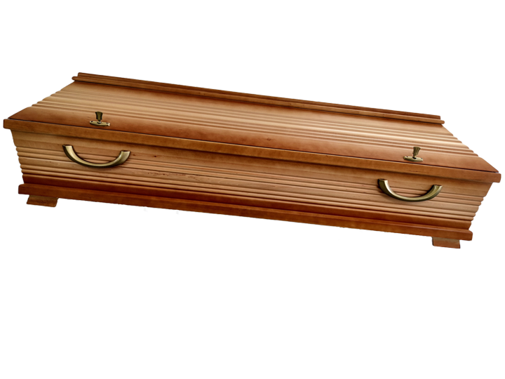 Sarg: Linde, patiniert