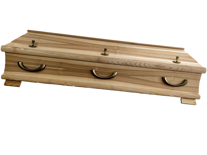 Sarg: Oliv Esche, natur