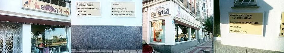 Un collage de imágenes de un edificio con un cartel que dice 'a' en él.