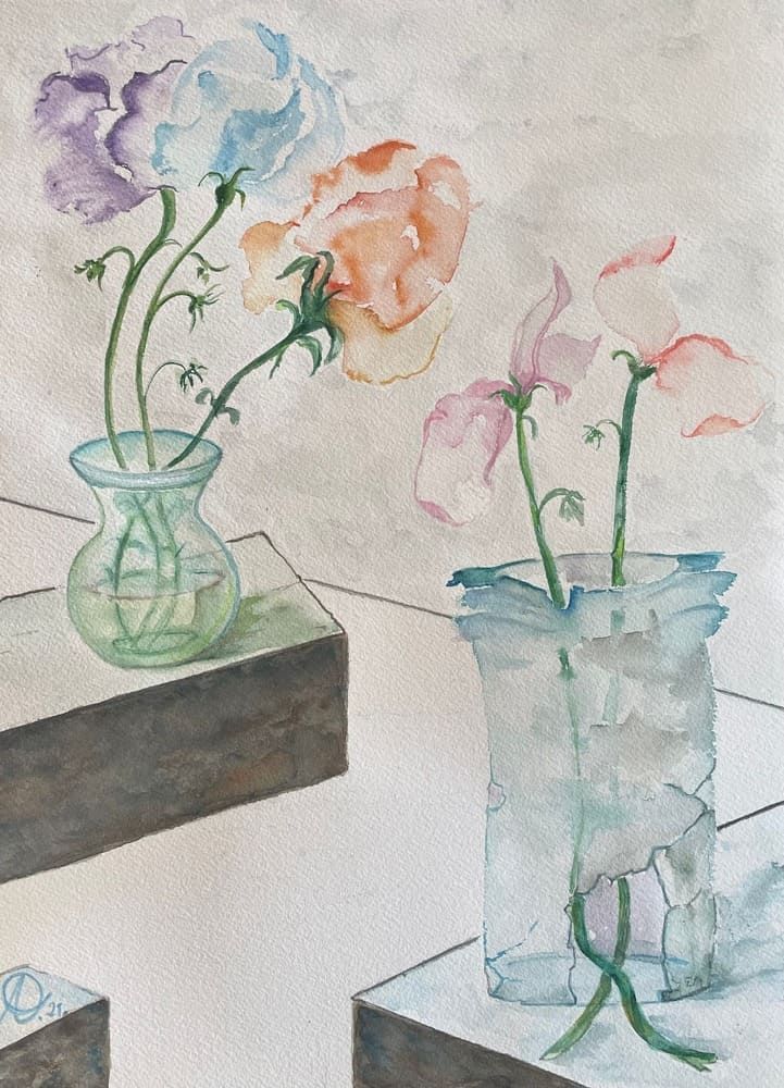 280 Vecinas 
(Acuarela - 25x34 cm)