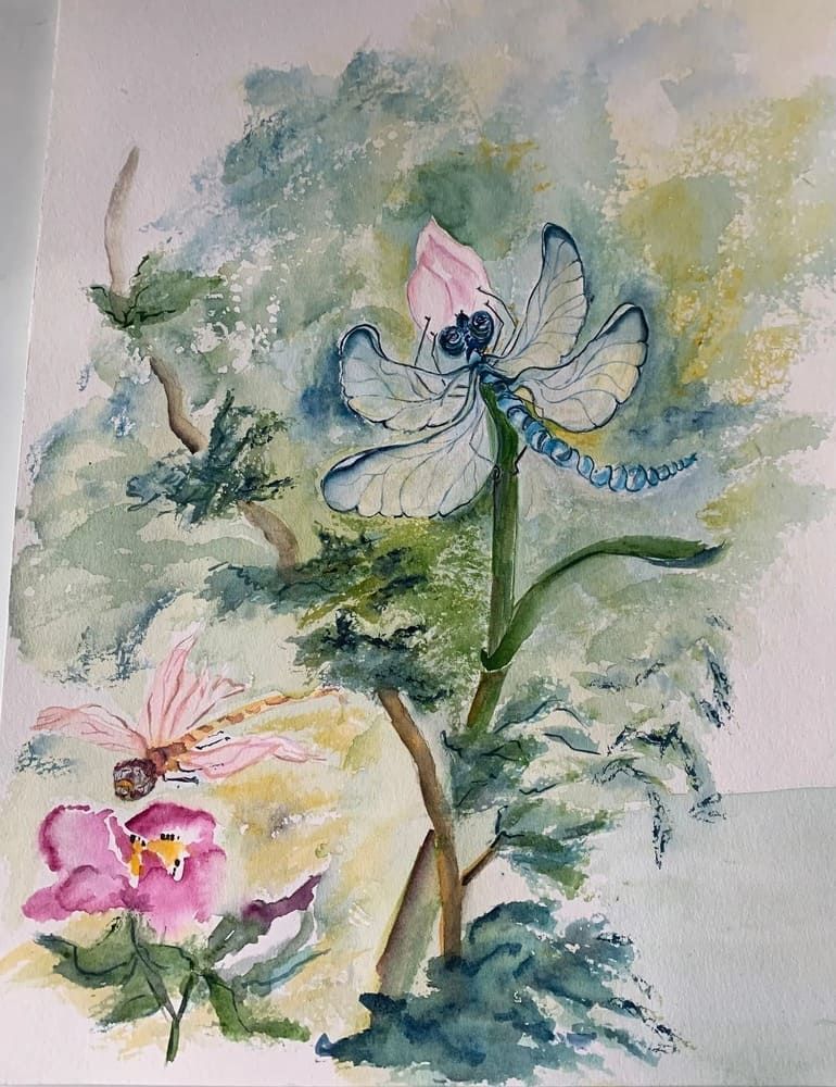 246 Efímeras 
(Acuarela - 29x39 cm)