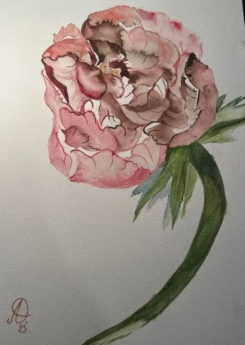 328 Unica 
(Acuarela - 21x30 cm)