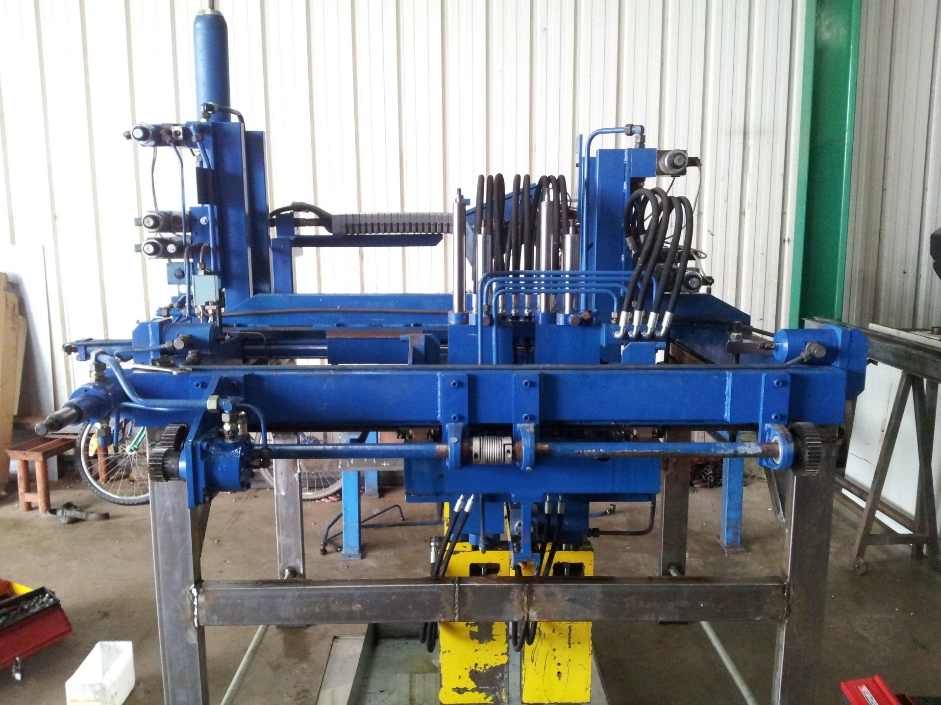 Entretien de machine industrielle