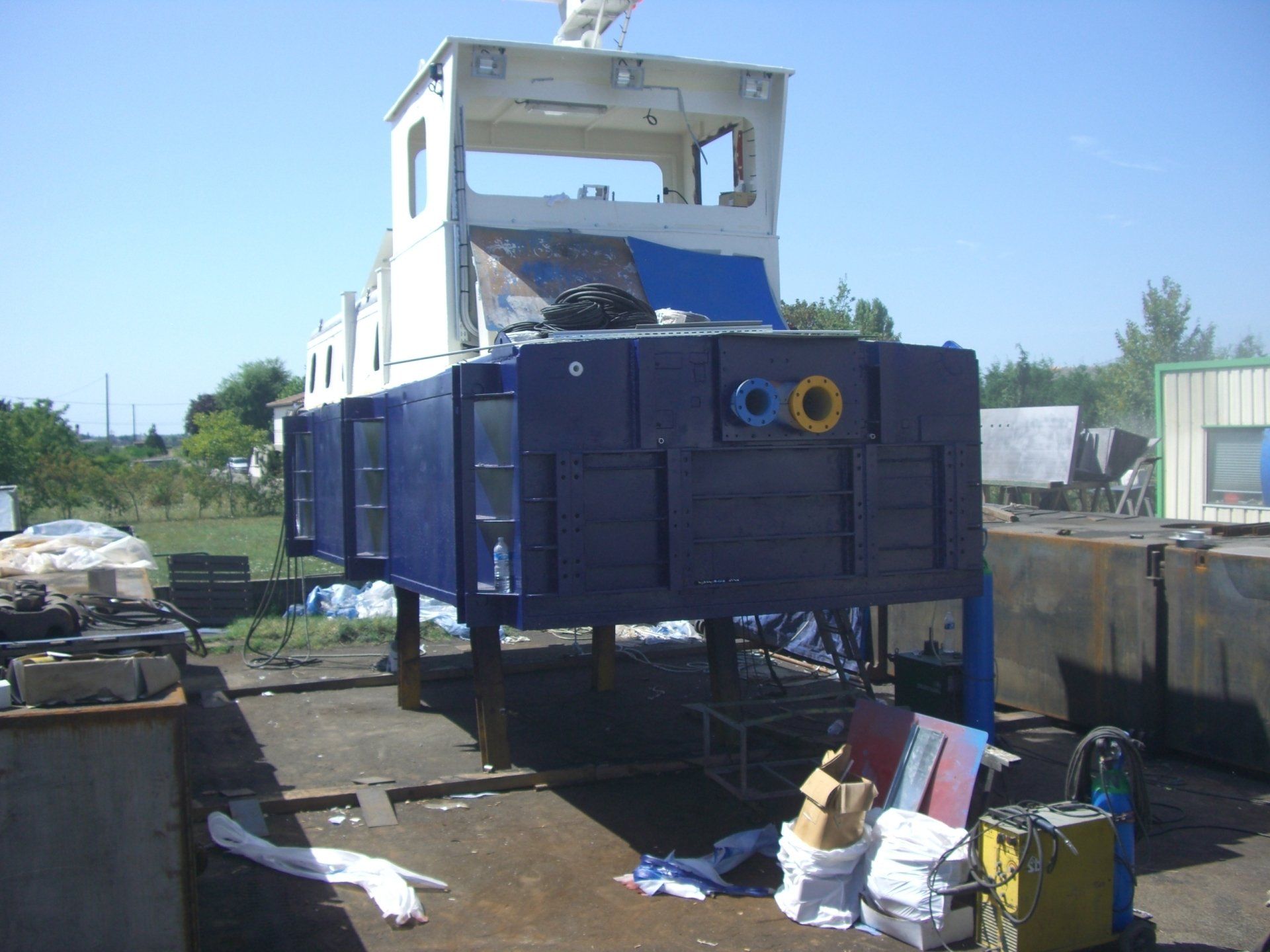 Réfection de bateau