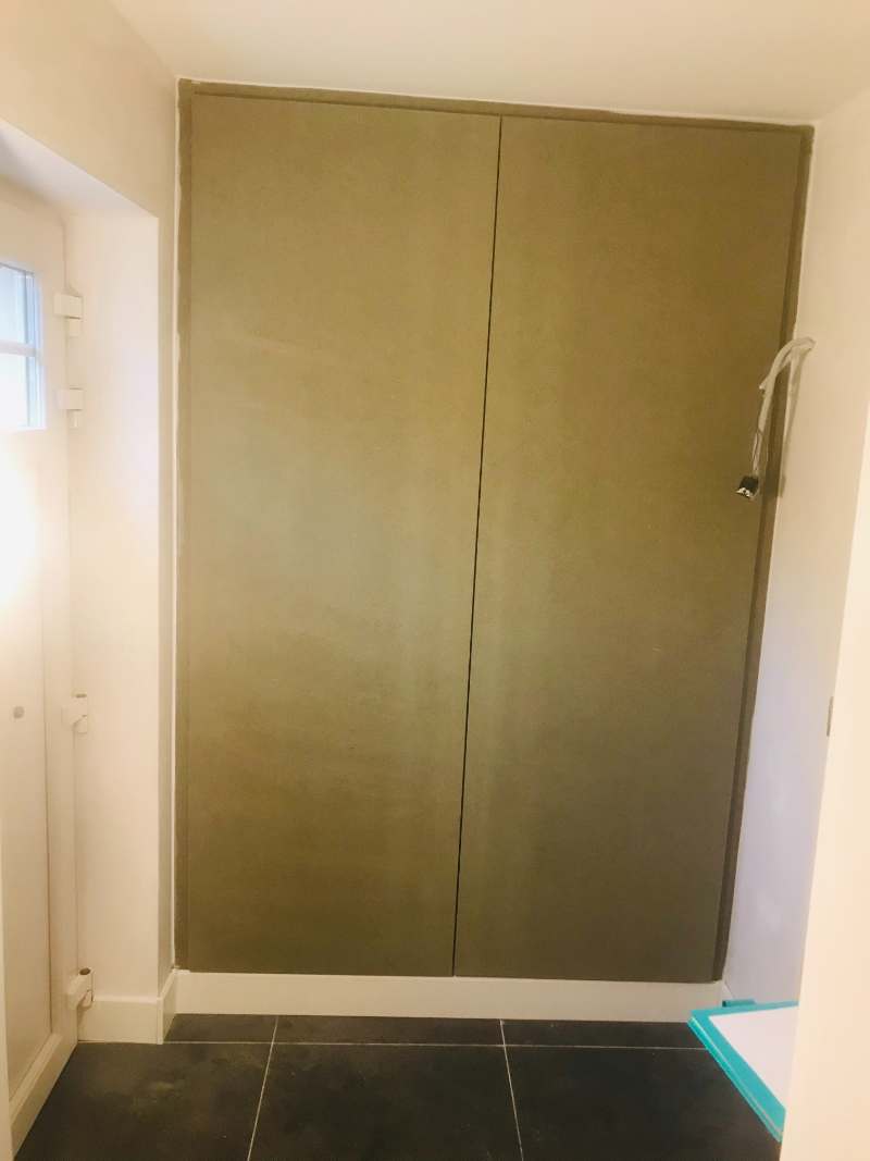 Nieuwe wanden plaatsen