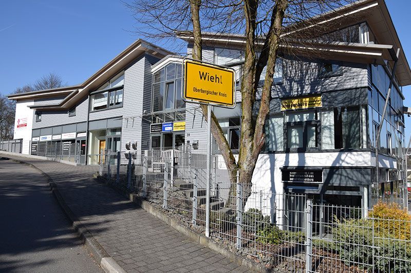 Das Glashaus am Kreisel in Wiehl