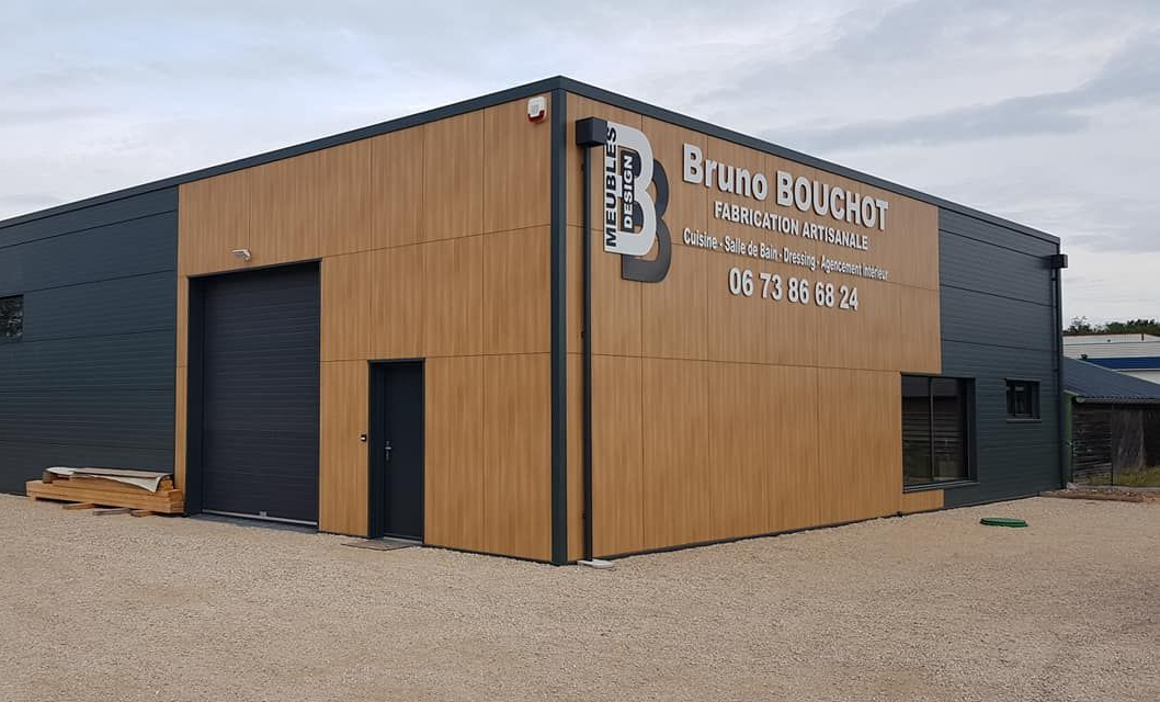 Construction d'un bâtiment industriel