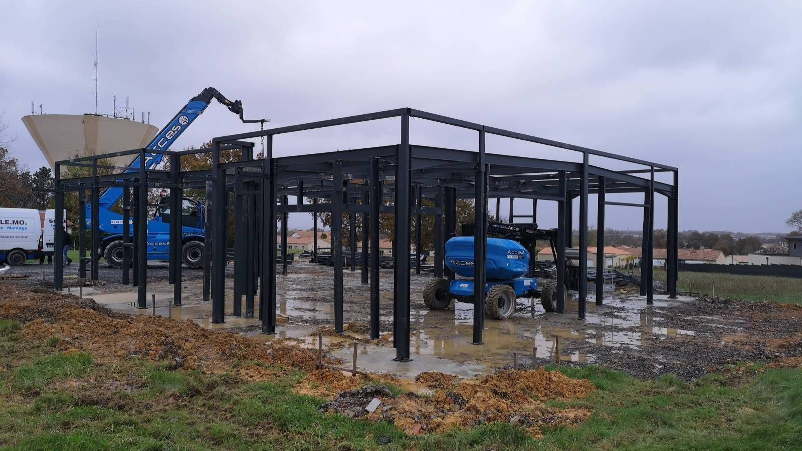 Travaux de structure métallique