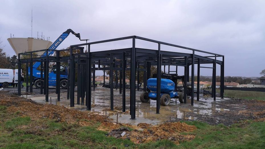 Travaux de structure métallique