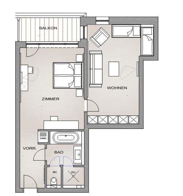 Suite XL Grundriss