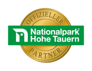 Ein gold-grünes Logo für den Nationalpark Hohe Tauern