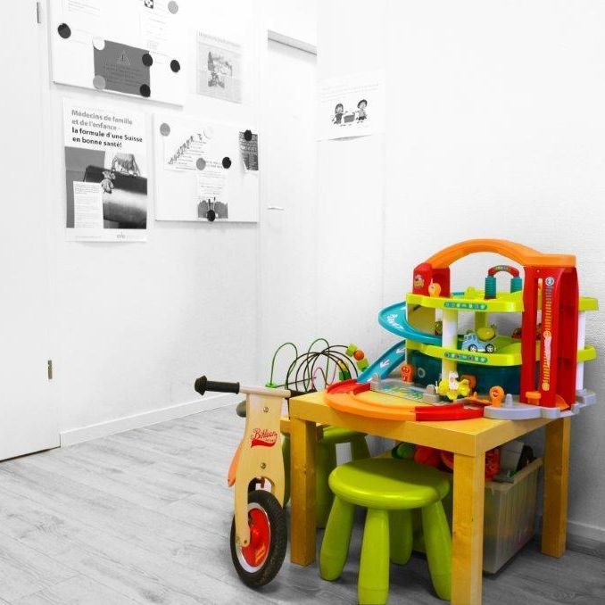 Salle d'attente - GPL Garde Pédiatrique Lancy - Petit-Lancy