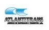 Logotipo da Atlantrans, uma empresa de transporte.