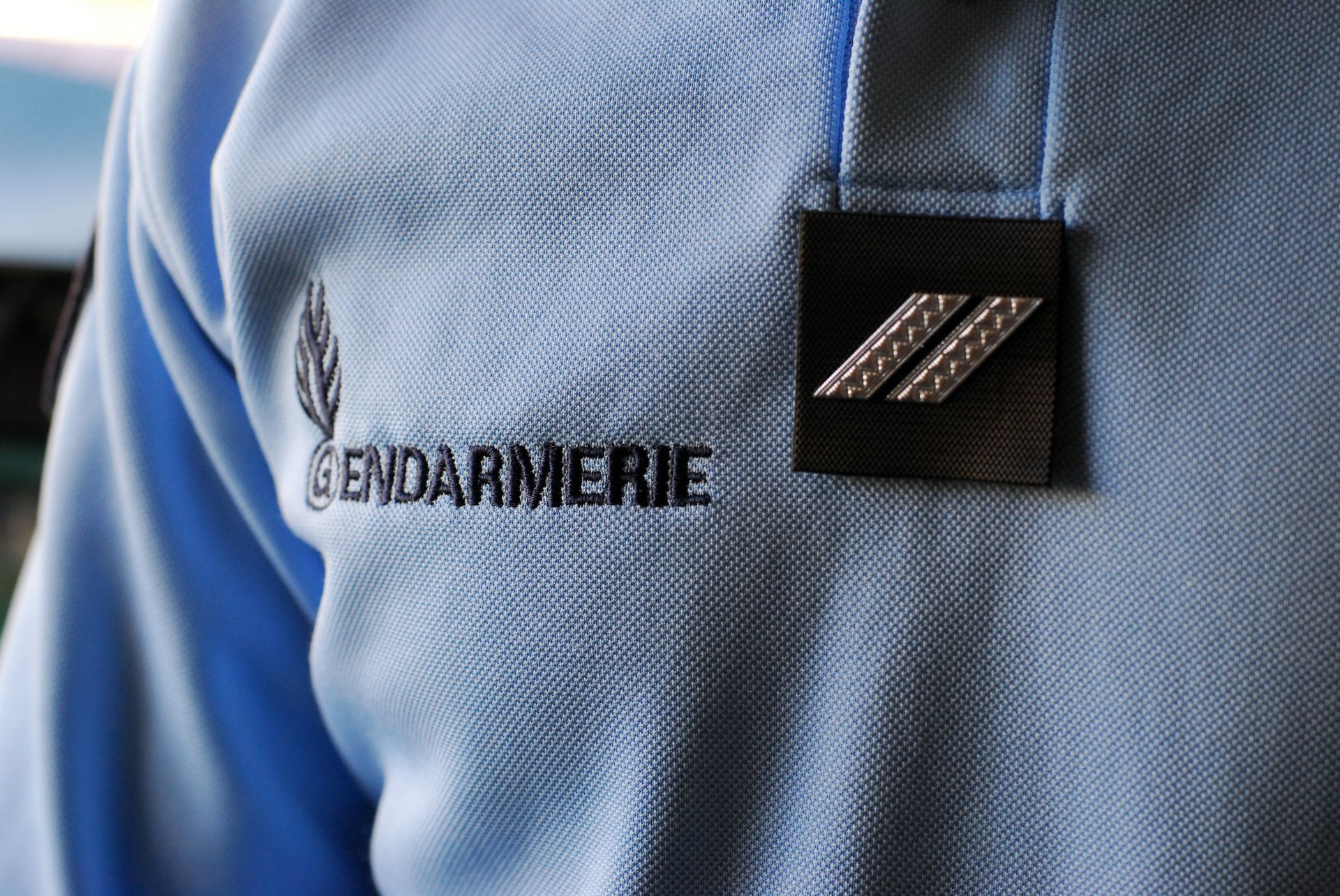 Écusson d'un gendarme
