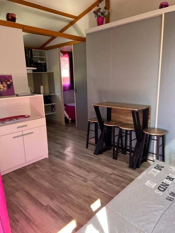 Séjour et cuisine Chalet Moréa Séjour et cuisine Chalet Moréa