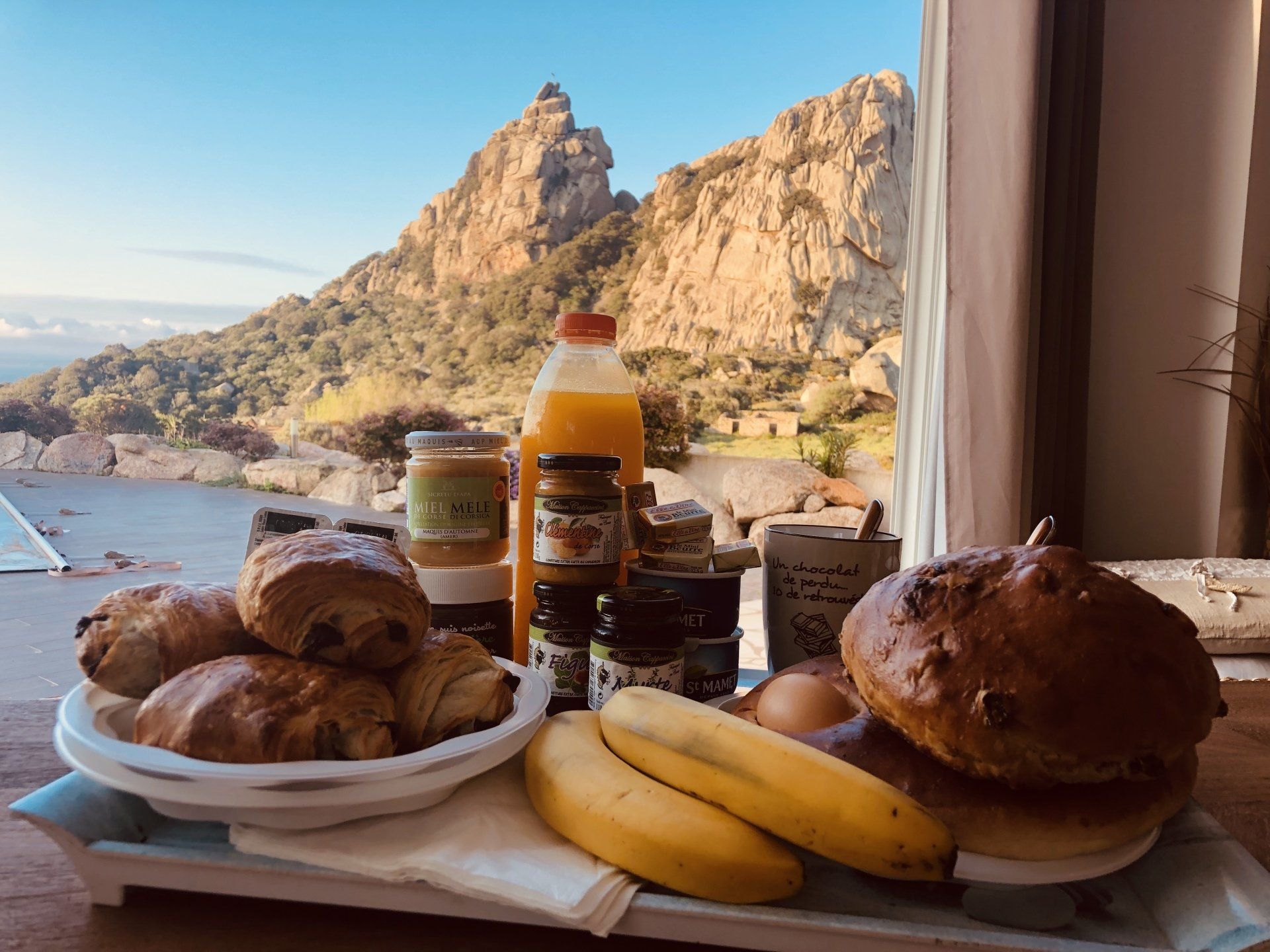 Petit déjeuner en nuitée