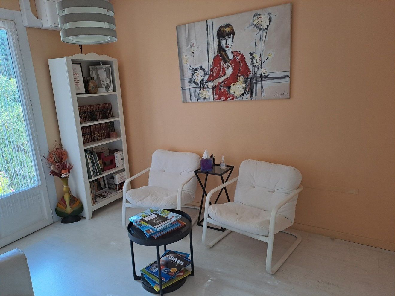 Une salle d'attente
