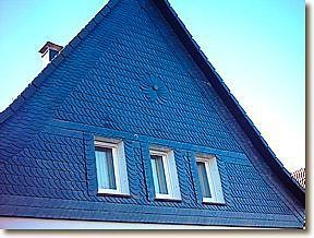 Fassadenverkleidung Steildach