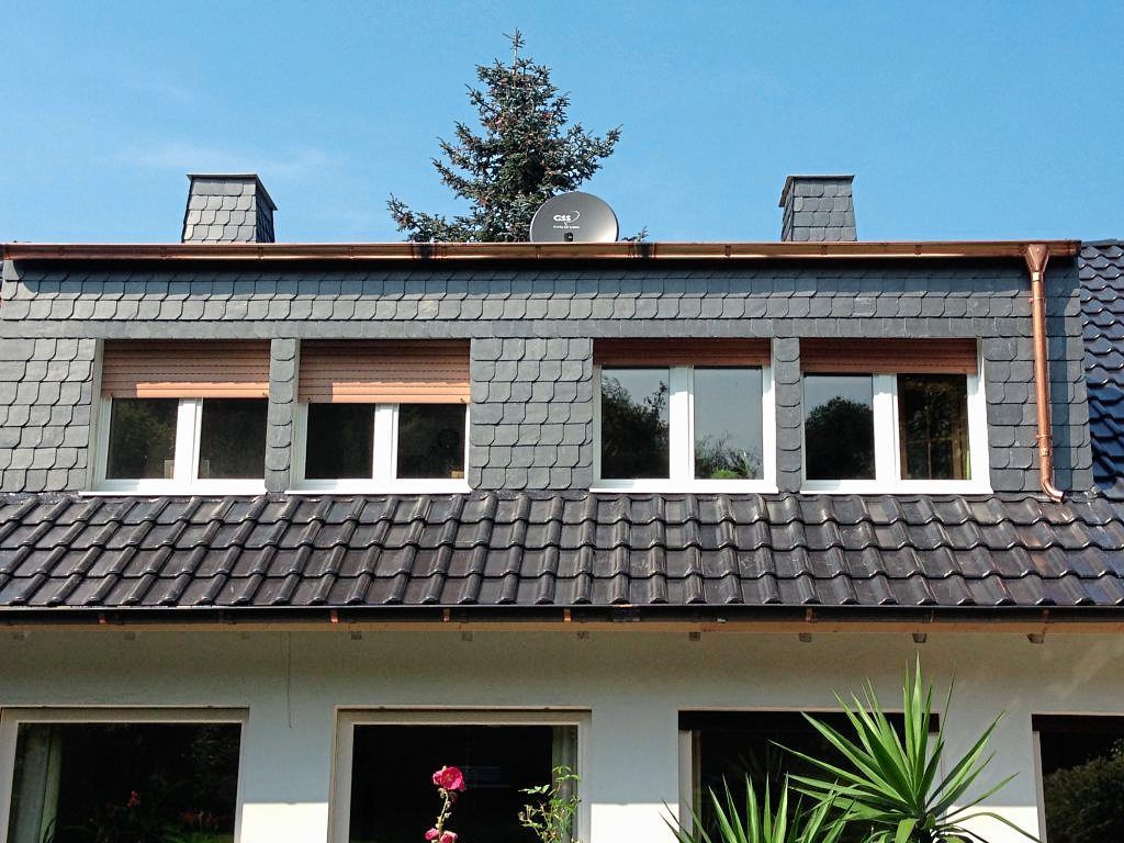 Fassadenverkleidung Dachfenster