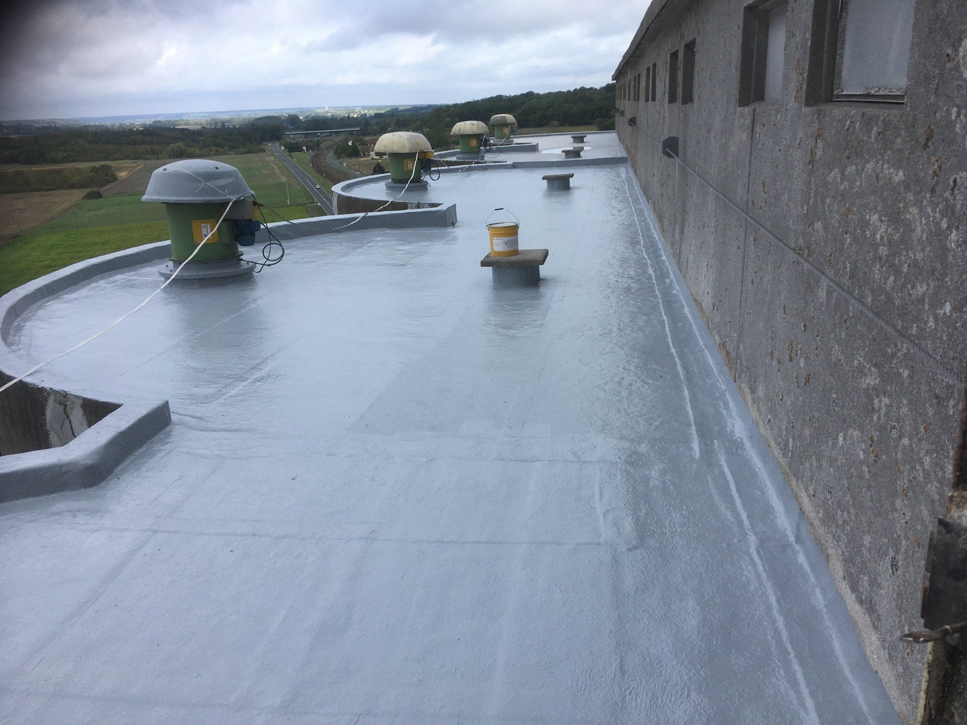 Etanchéité résine Sika type MTC 15