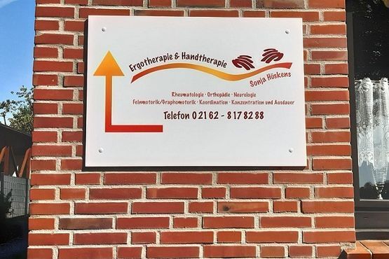 Eingang der Praxis von Hüskens Sonja Ergotherapie
