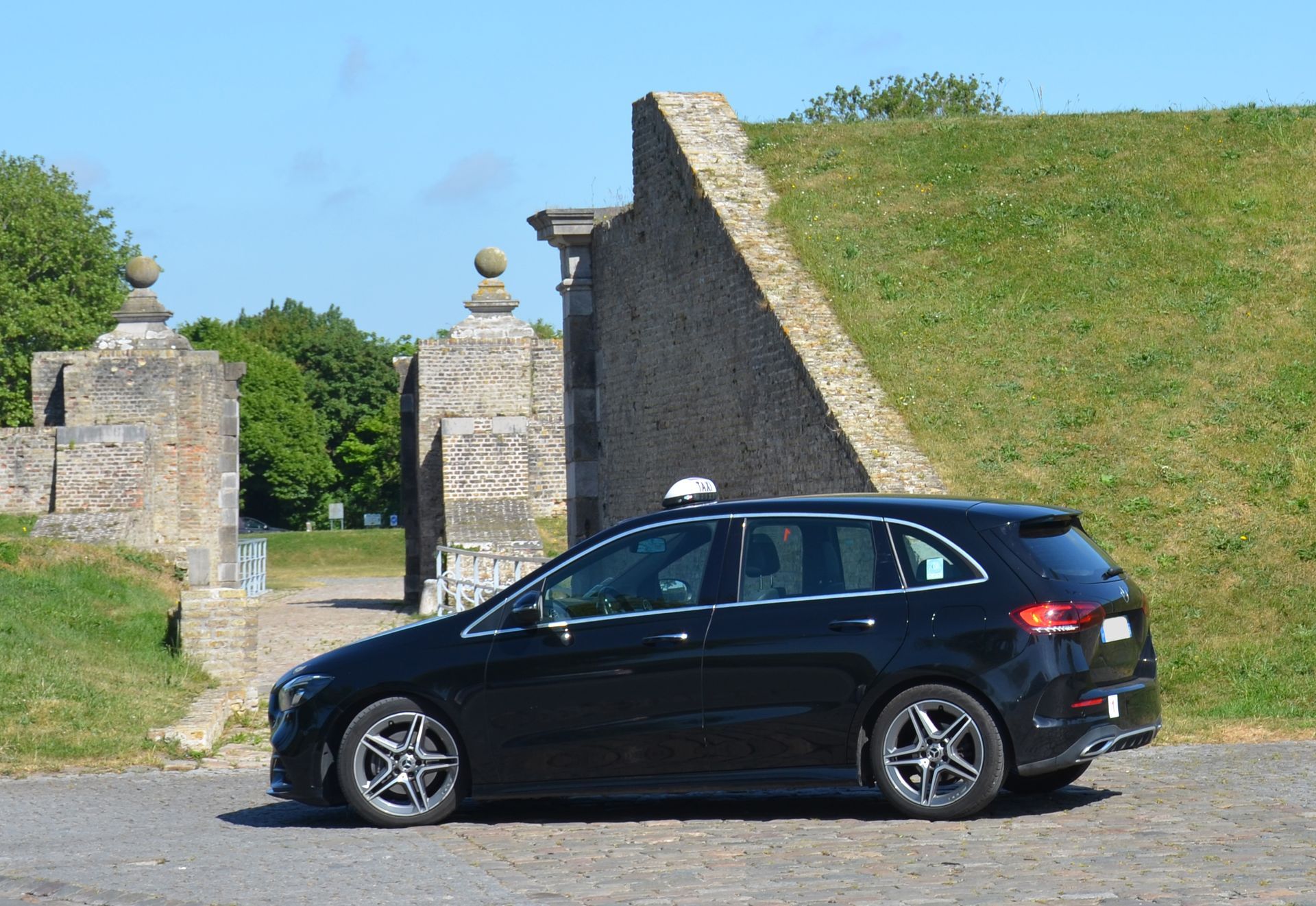 Un taxi de l'entreprise