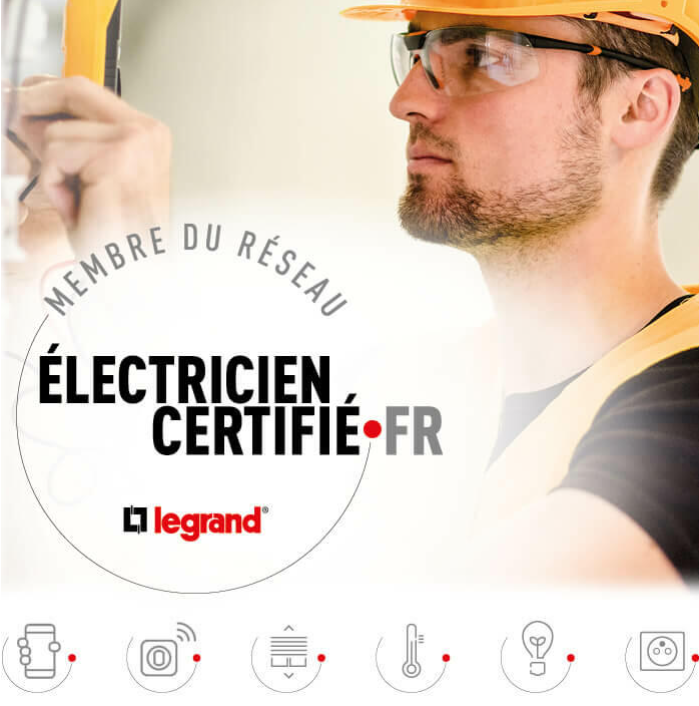 Membre du réseau électricien certifié legrand