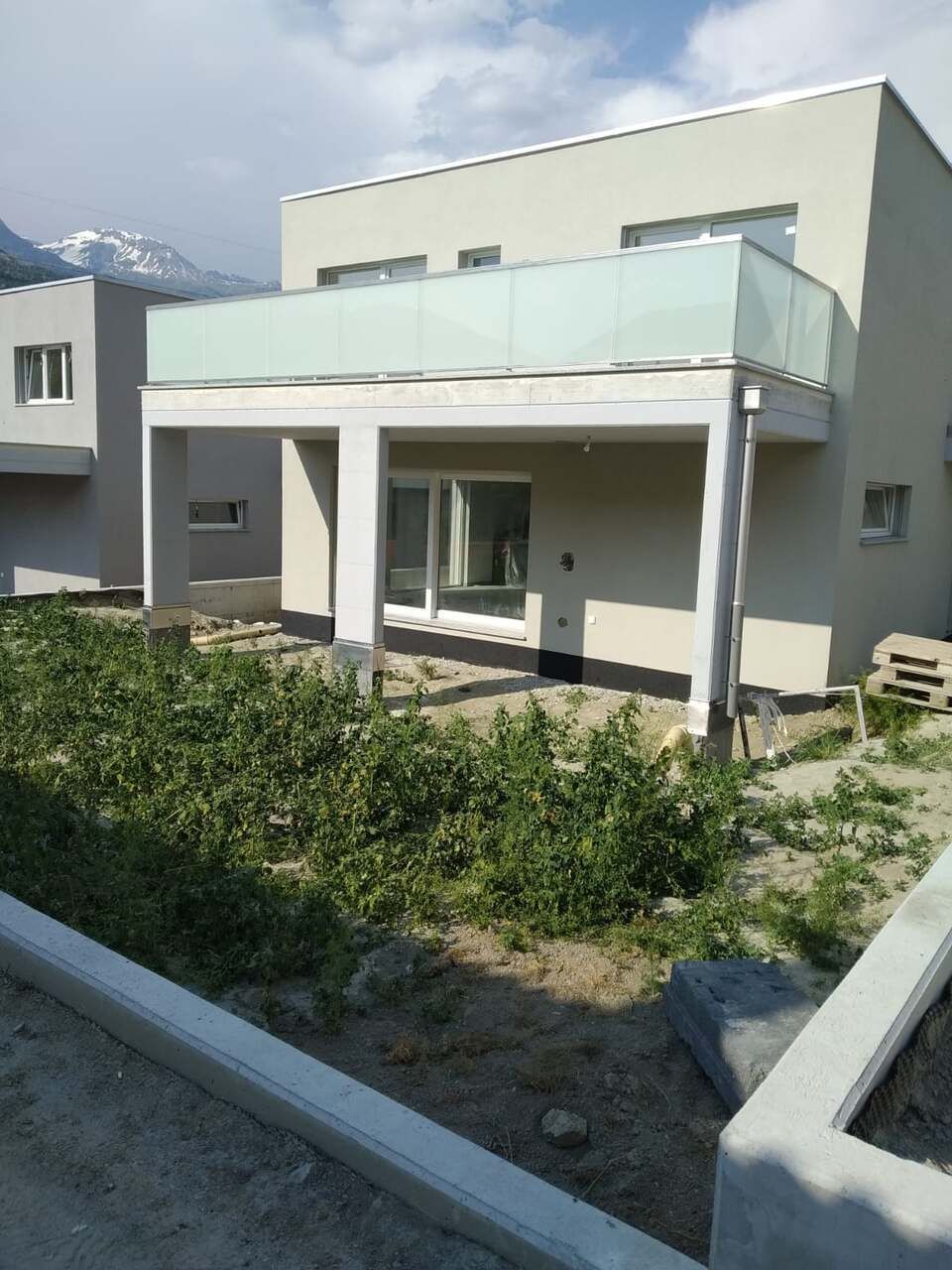 terrasse avec garde-corps