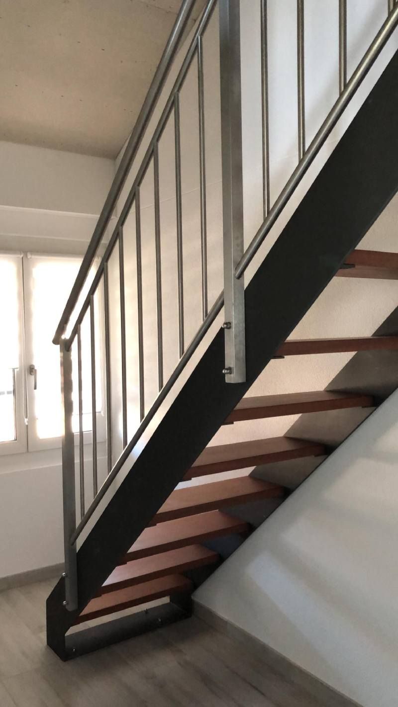 garde-corps en fer noir