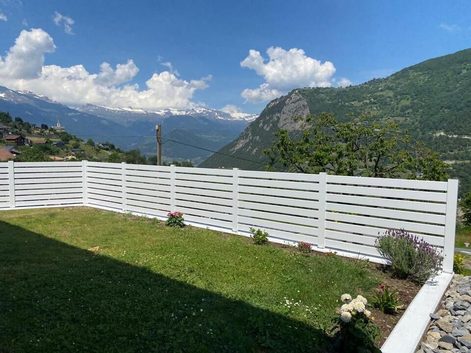 large palissade en bois