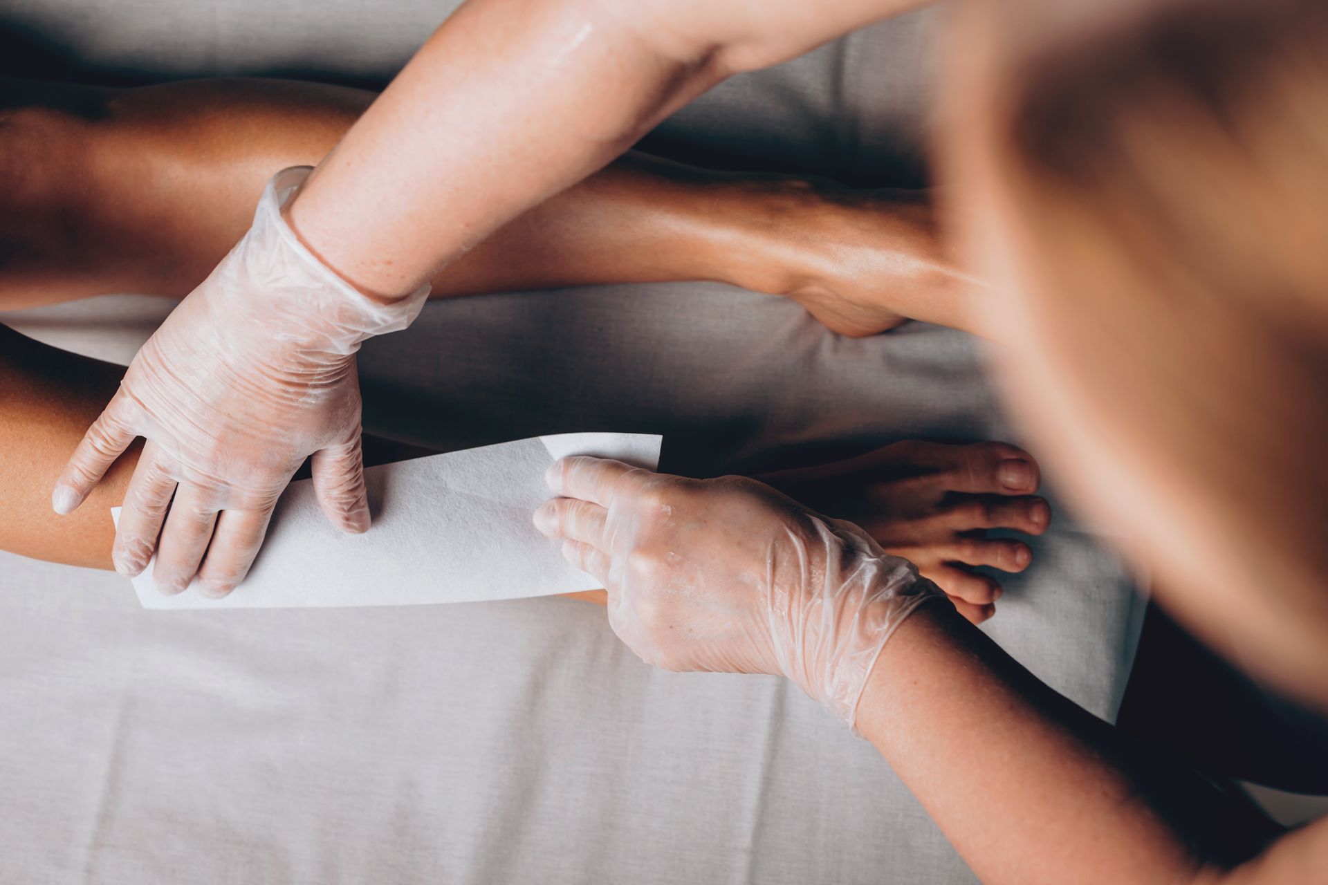 Une épilation des jambes