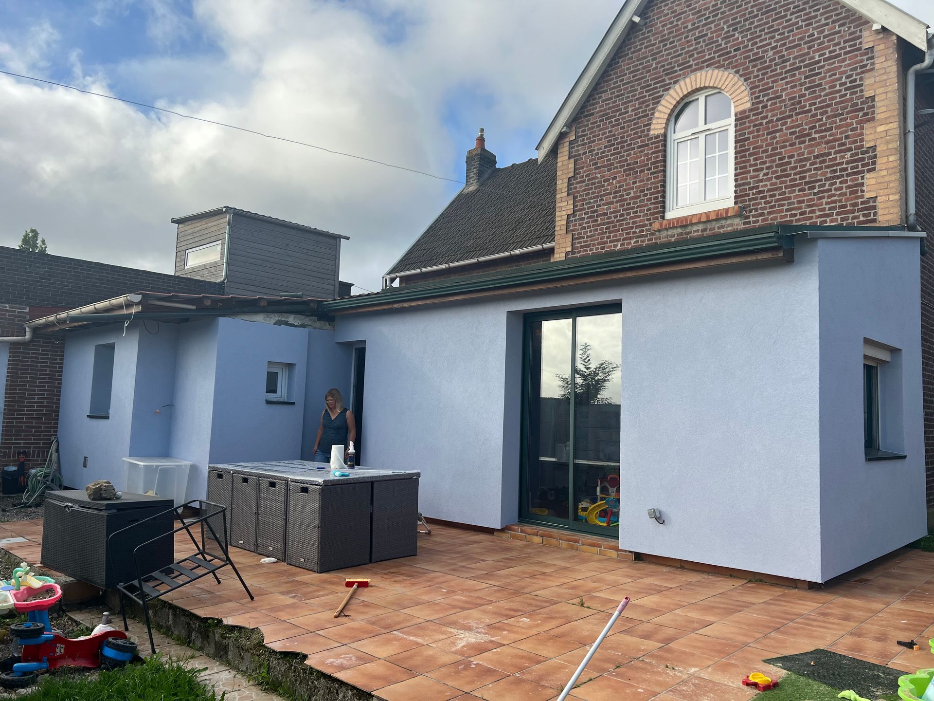 Isolation de logement par l'extérieur