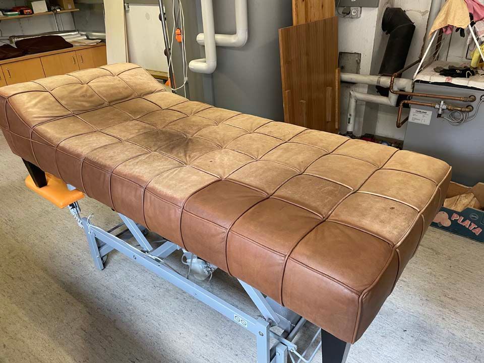 Repariertes Polstermöbel von Polsterer Pröbster