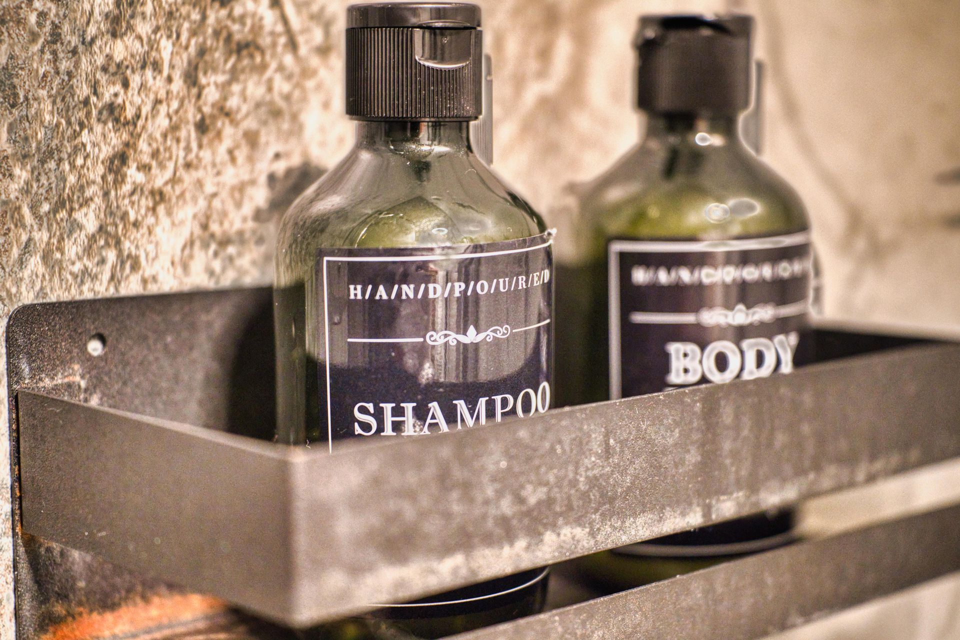 Shampoo and body wash provided