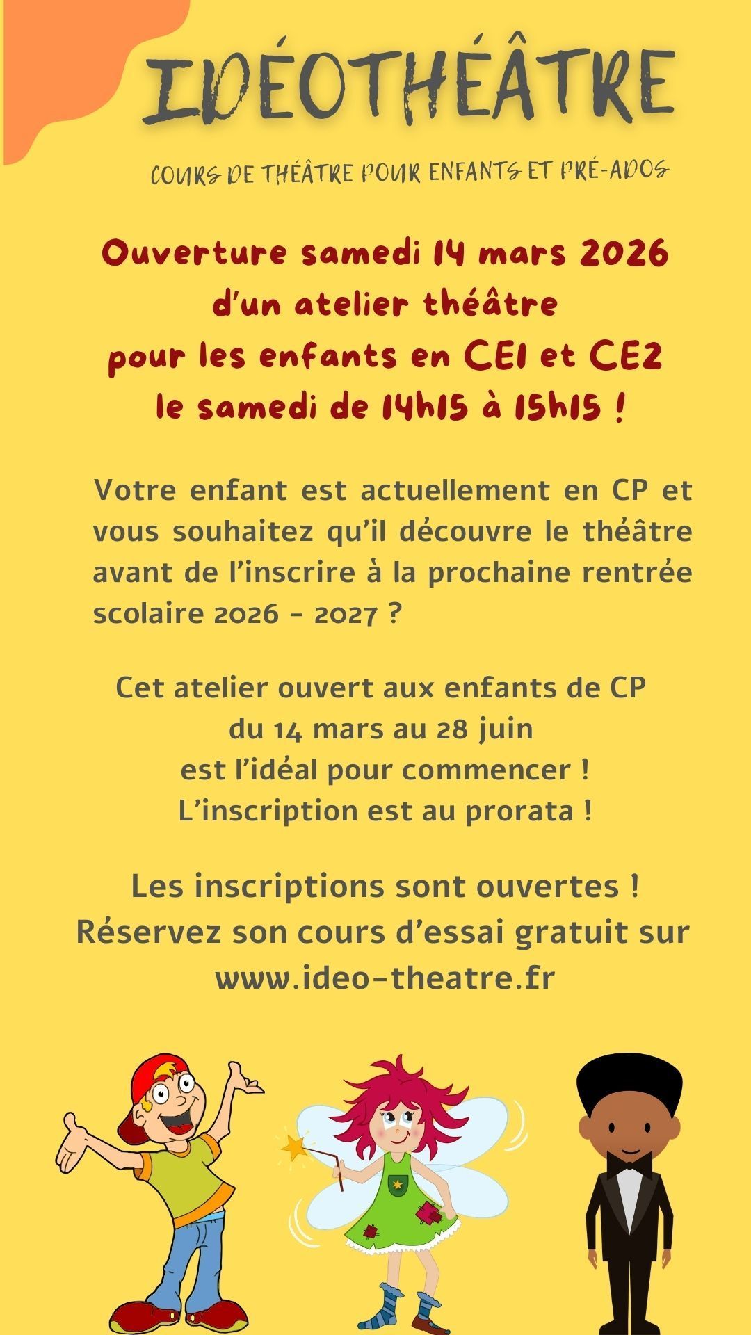 Nouveau cours Idéothéâtre