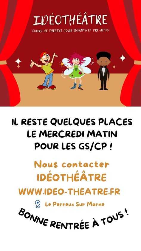 Rentrée Idéothéâtre 