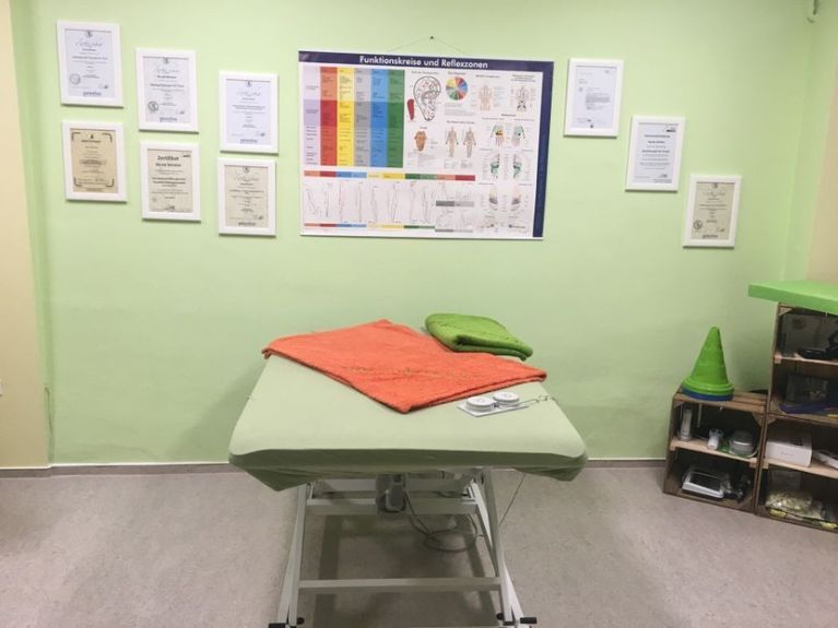 Tierliege in Tierheilpraxis