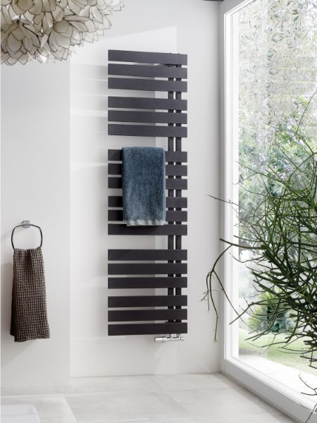 moderne Heizung im Bad