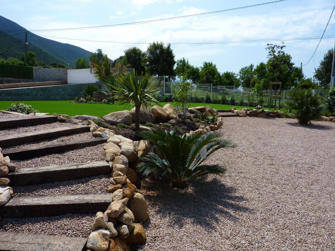 Création d'espace vert à Ajaccio