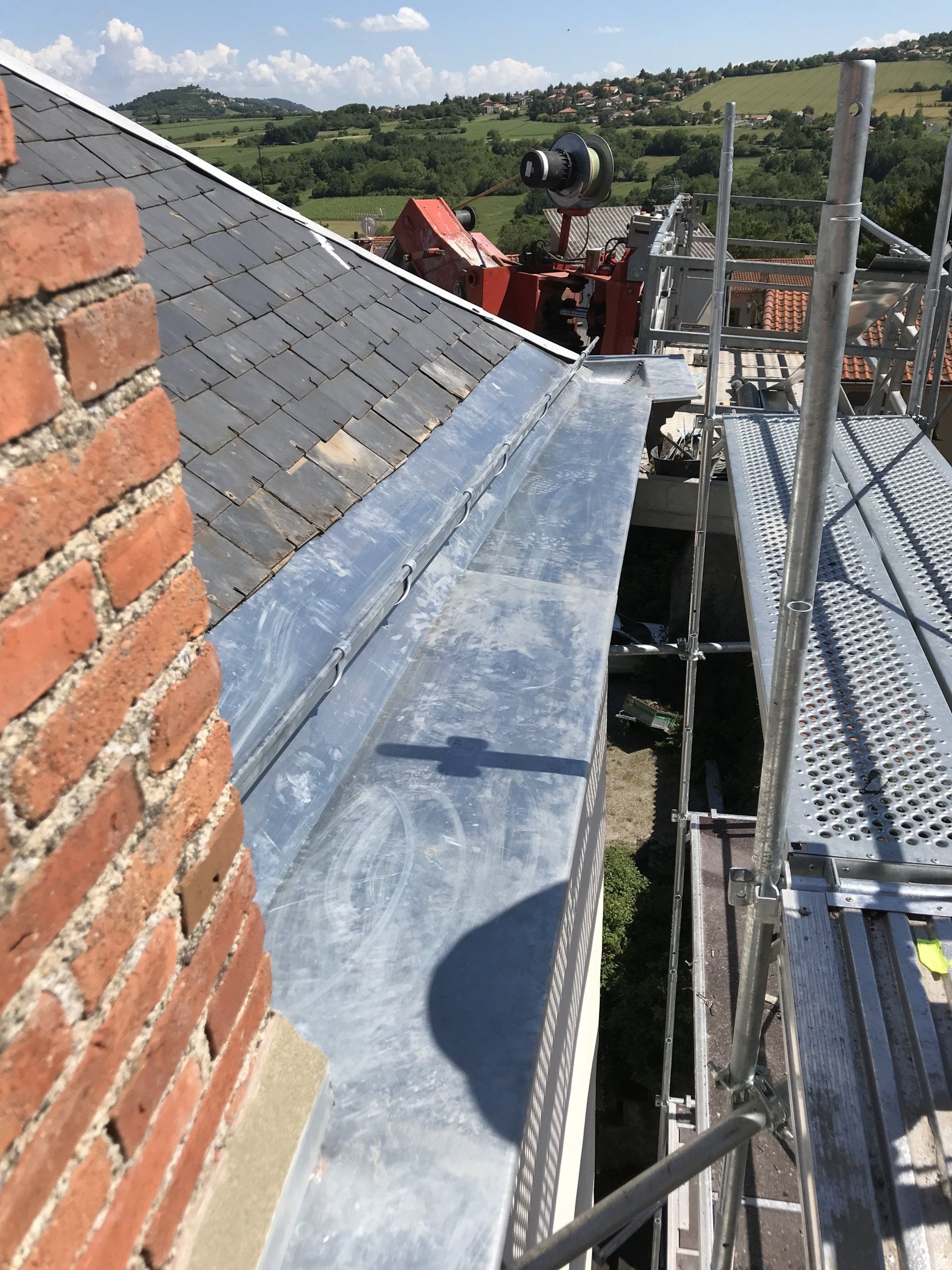 Travaux de zinguerie