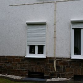 Verkabelung Außenwand