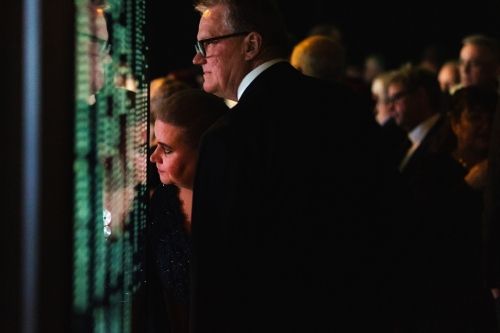 Juhlatunnelmaa palkinnonjakotilaisuudessa