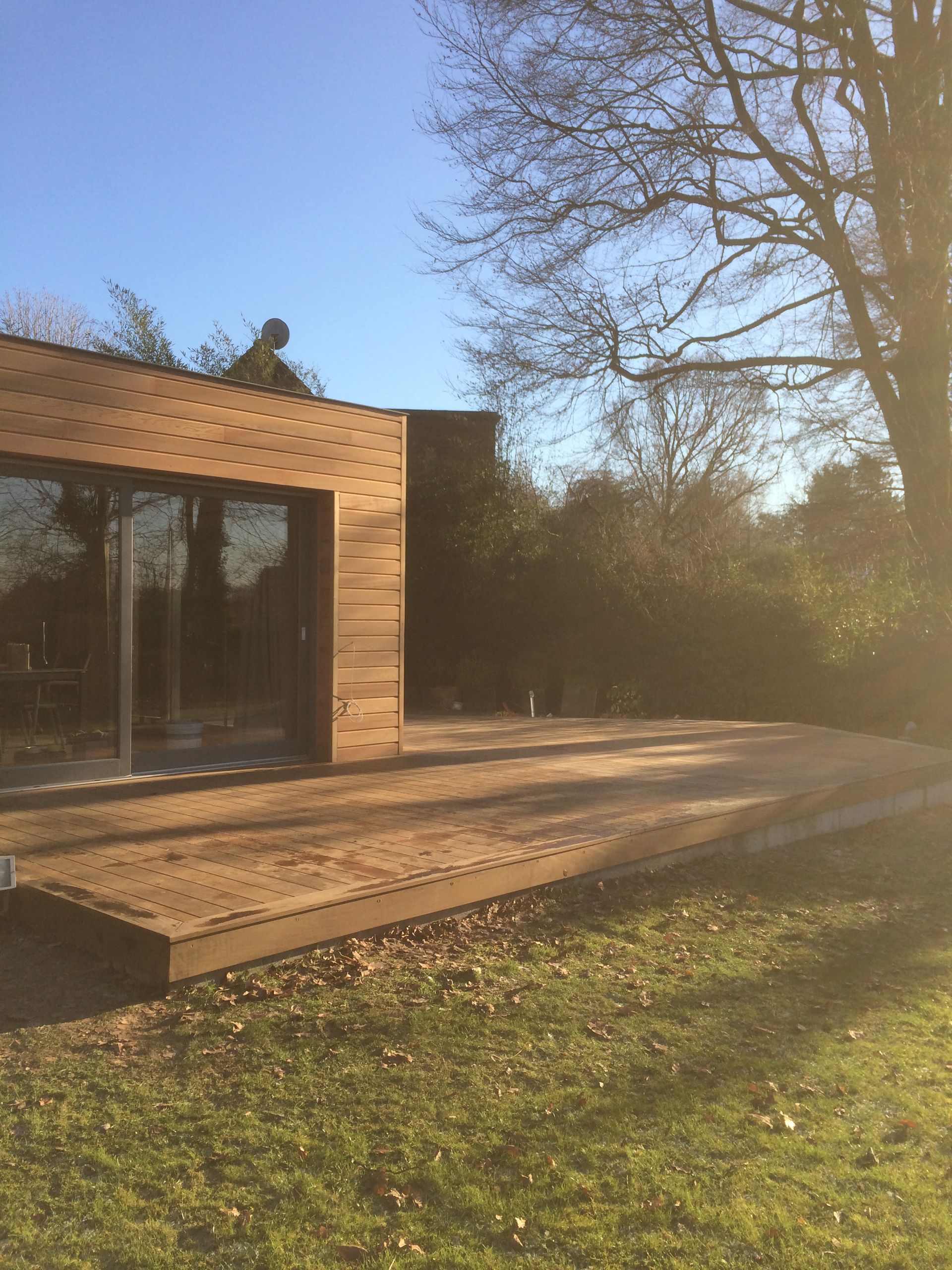 Extension en bois