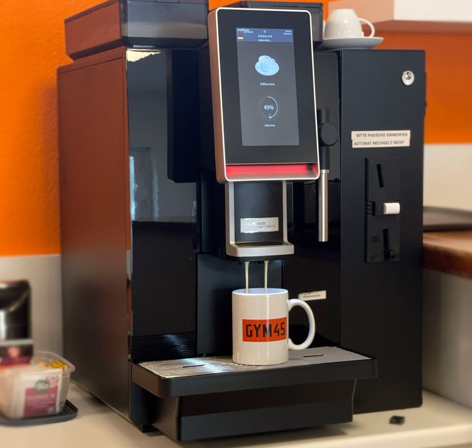Kaffeeautomat im Gym45
