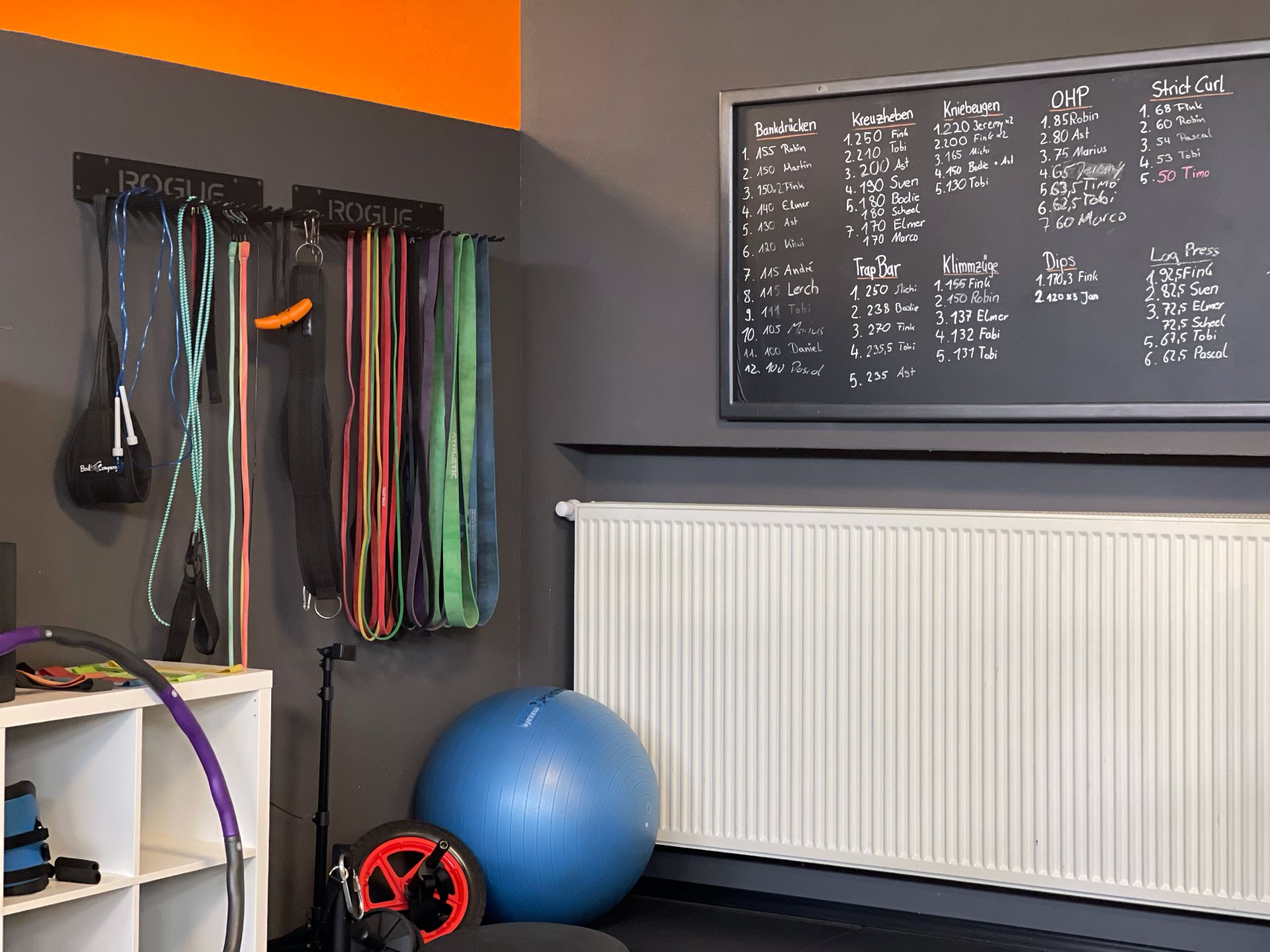 Trainingsplan im Gym45