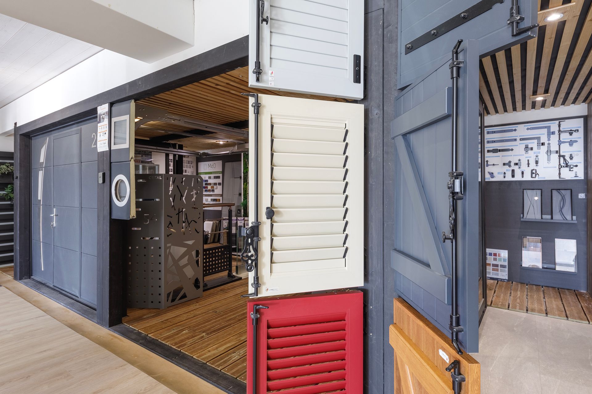 Volets battants en bois